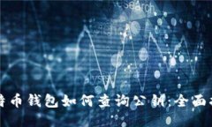 比特币钱包如何查询公钥