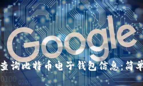 如何查询比特币电子钱包信息：简单指南