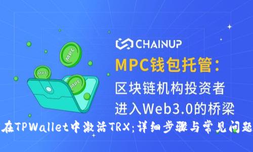 如何在TPWallet中激活TRX：详细步骤与常见问题解答