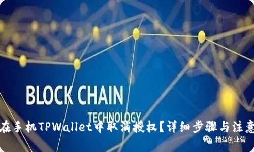 如何在手机TPWallet中取消授权？详细步骤与注意事项